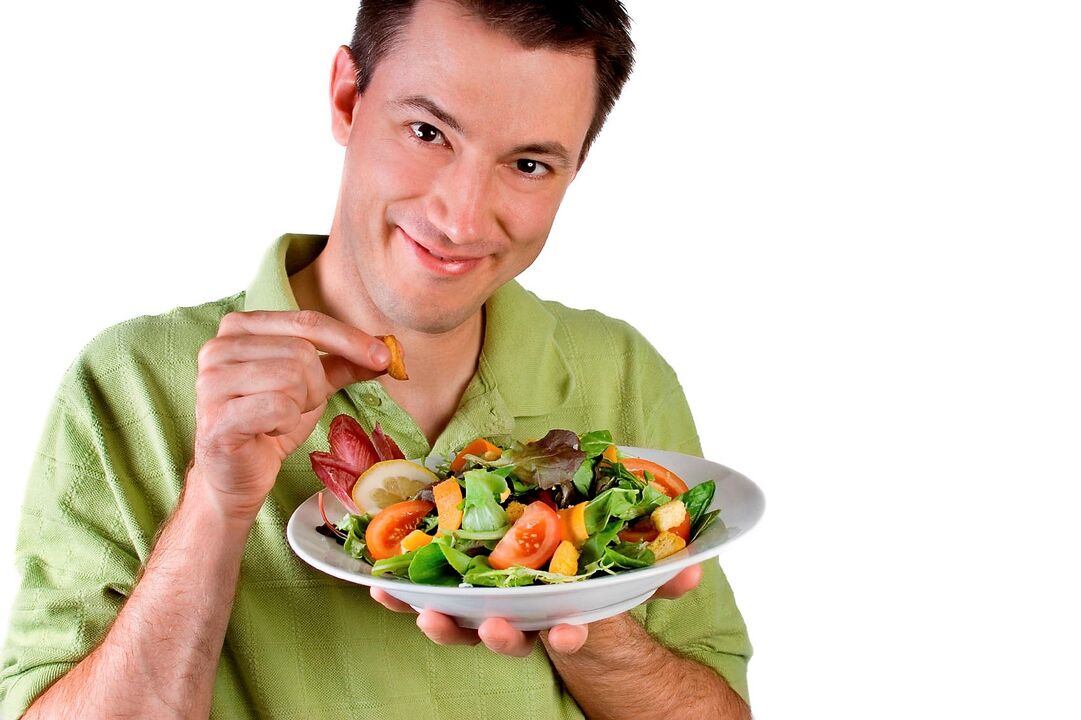 Geméis Salat fir Potenz