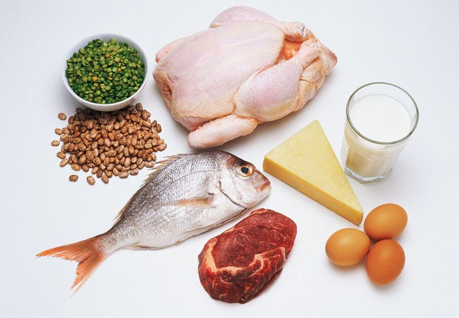 Protein-räich Ernährung fir effektiv männlech Verbesserung